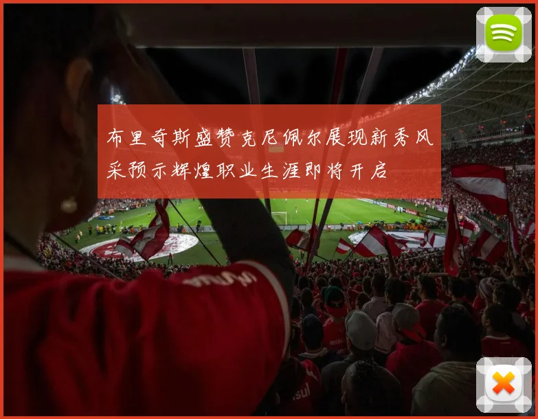 布里奇斯盛赞克尼佩尔展现新秀风采预示辉煌职业生涯即将开启