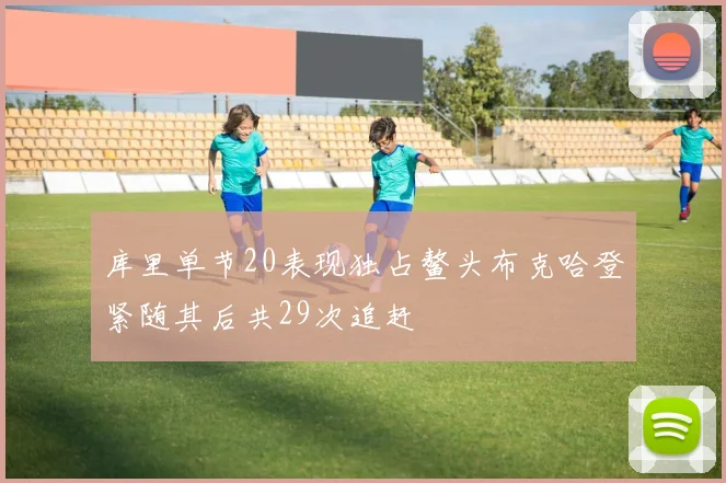 库里单节20表现独占鳌头布克哈登紧随其后共29次追赶